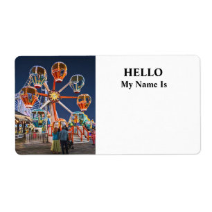 Etiqueta Wildwood NJ – Paseo en Globo Aerostático Nocturno
