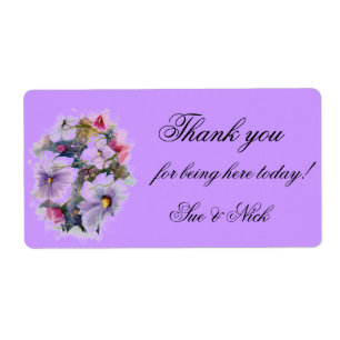 Etiqueta WILFLOWERS gracias a favor