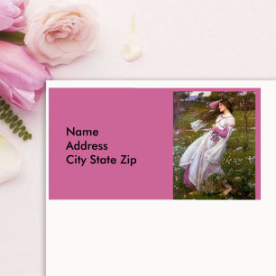 Etiqueta Windflowers de John Waterhouse