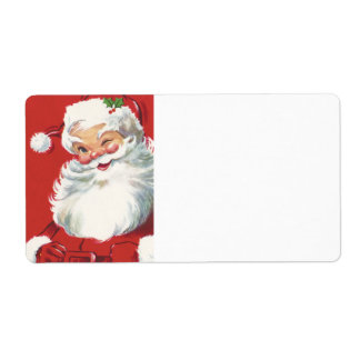 Etiqueta Wink From Santa