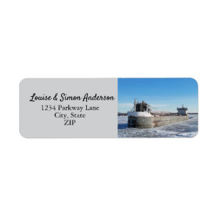 Etiqueta Winter Freighter Manitoulin