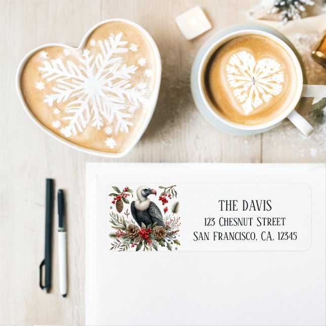 Etiqueta Winter Vibes California Condor - Dirección de reto (Subido por el creador)