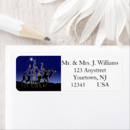 Etiqueta Wisemen Aún Lo Busca Navidades