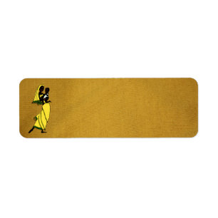 Etiqueta Women of Africa Return Address Label