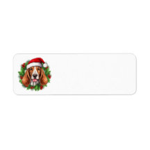 Wreath, Navidades del Hound de Basset
