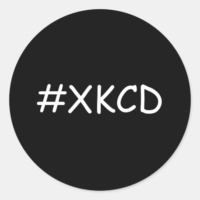 etiqueta xkcd (Anverso)