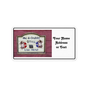 Etiqueta Yo Y Crabby