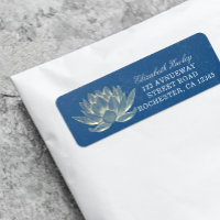 YOGA Meditación Reiki Instructor Blue & Gold Lotus