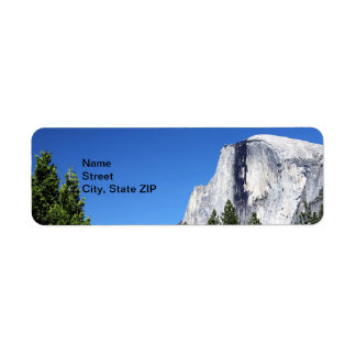 Etiqueta Yosemite Half Dome