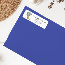 Etiqueta Zapato de tacón alto floral elegante moderno de ch