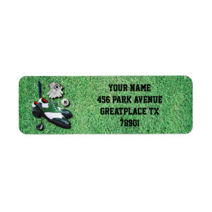 Etiqueta Zapatos de golf Guantes De Bala Conductor Del Club