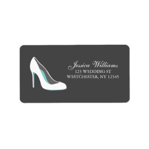 Etiqueta Zapatos de novia blancos y azules