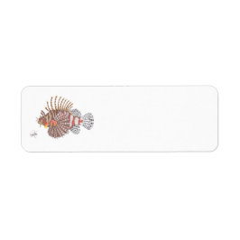 ETIQUETA ZEBRA LIONFISH