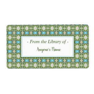 Etiqueta Zoe Bookplate