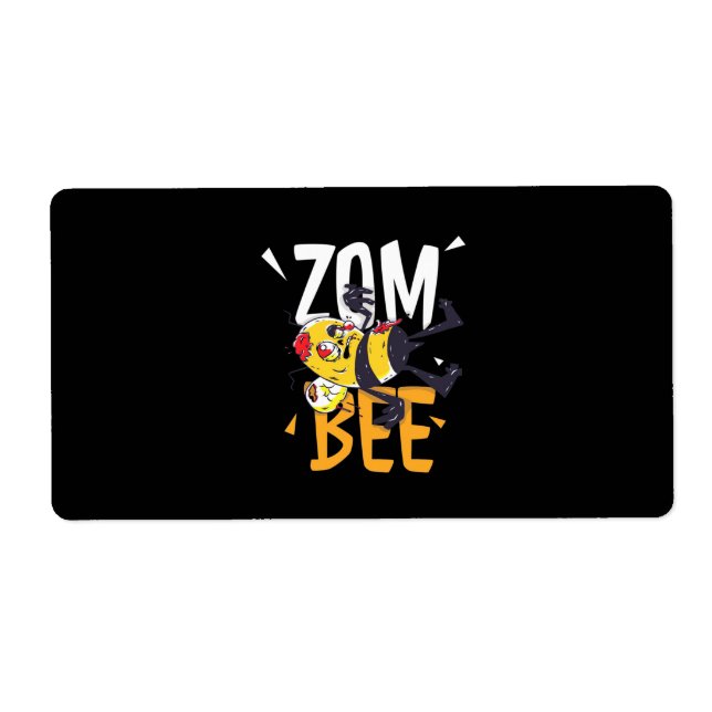 Etiqueta Zom Bee (Frente)