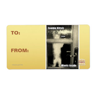 Etiqueta Zombie Kitteh