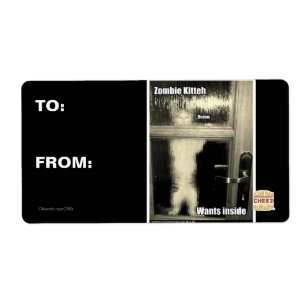 Etiqueta Zombie Kitteh
