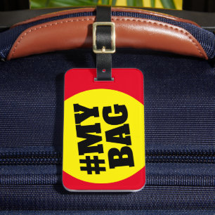 Etiquetar las etiquetas de equipaje de mi bolso pa