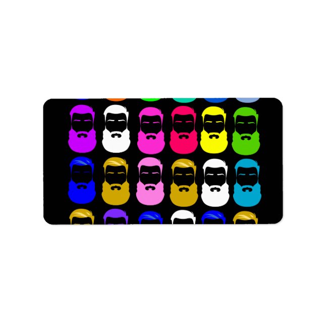 Etiquetas Abstract Beares (Frente)