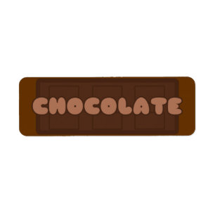 Etiquetas adaptables de la panadería del chocolat