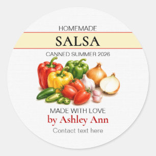 Etiquetas / Adhesivos para Llenado de Salsa Casera