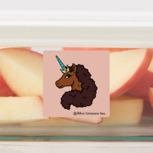 Etiquetas Afro Unicornio   Único