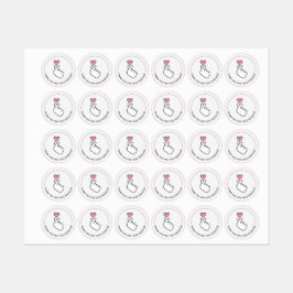 Etiquetas Always With Love Finger Heart Clothing Labels