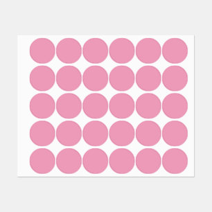 Etiquetas Amaranth Pink (color sólido)