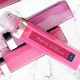 Etiquetas Añadir contraste de colores de caligrafía de marca