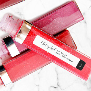 Etiquetas Añadir contraste de colores de caligrafía de marca