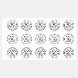 Etiquetas Añadir el logotipo corporativo moderno Minimalista