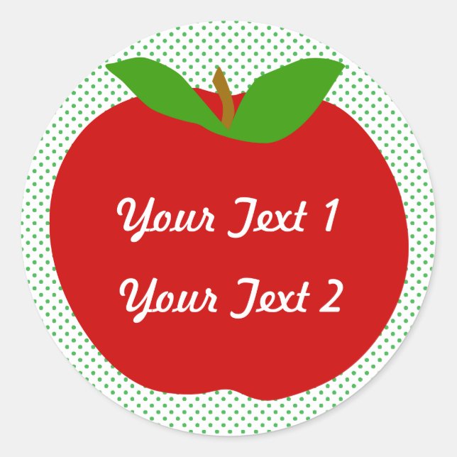 Etiquetas Apple (Anverso)