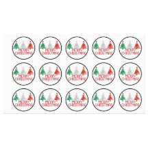 Árboles de espiral navideña Feliz