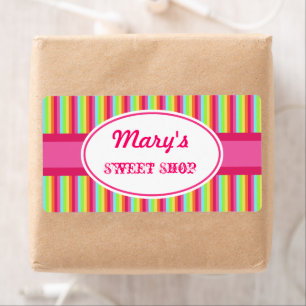 Etiquetas arcoiris personalizados