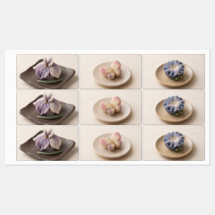 Etiquetas Arte japonés de Wagashi