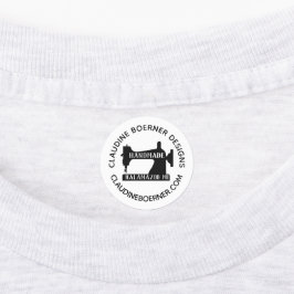 Etiquetas Artista De Negocio Artesana Cosechando Hierro En E