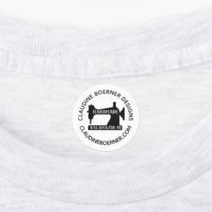 Etiquetas Artista De Negocio Artesana Cosechando Hierro En E