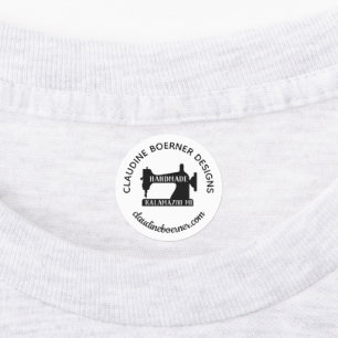 Etiquetas Artista De Negocio Artesana Cosechando Hierro En E