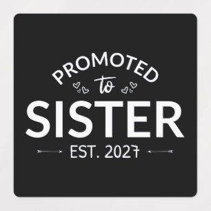 Etiquetas Ascendida a Hermana Est 2027 Hermana Mayor II