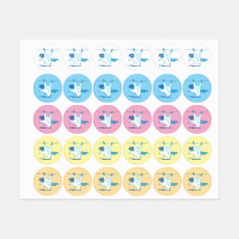 Etiquetas ASL Design - Wash, Rinse, and Dry Love ILY