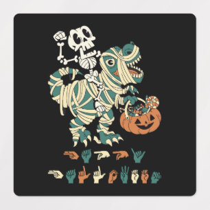 Etiquetas ASL Happy Halloween II - Temporada de fantasía