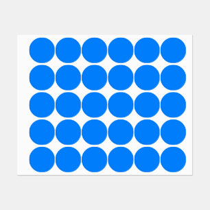 Etiquetas Azul (color sólido)