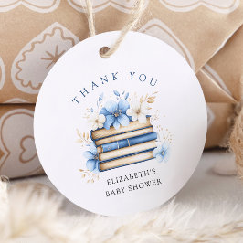 Etiquetas Baby Shower Favor del libro de historias
