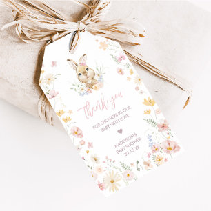 Etiquetas Baby Shower Favorito de Conejo Somebunny