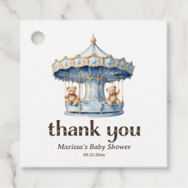 Etiquetas Baby Shower Favorito de Teddy Bear Twin