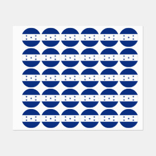 Etiquetas Bandera de Honduras