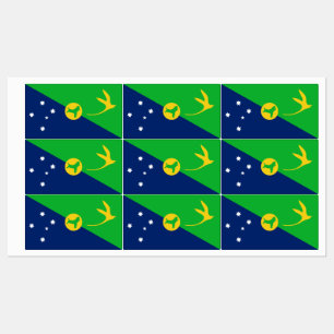 Etiquetas Bandera de la Isla de Navidad