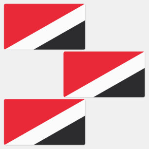 Etiquetas Bandera de la Principado de Sealand