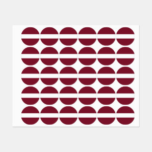Etiquetas Bandera de Letonia