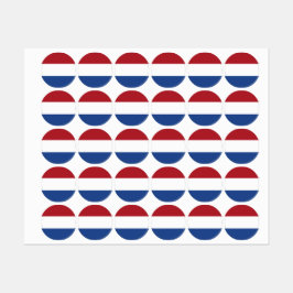 Etiquetas Bandera de los Países Bajos